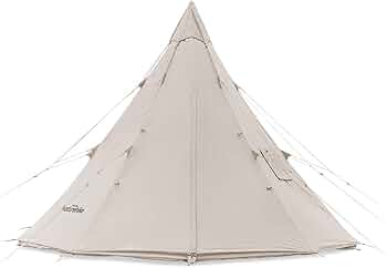 Amazon.co.jp: Naturehike ワンポールテントTC素材 コットン仕様 防水